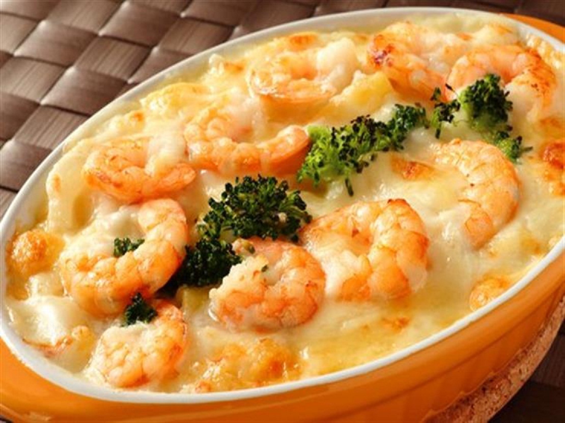 الجمبري بالثوم