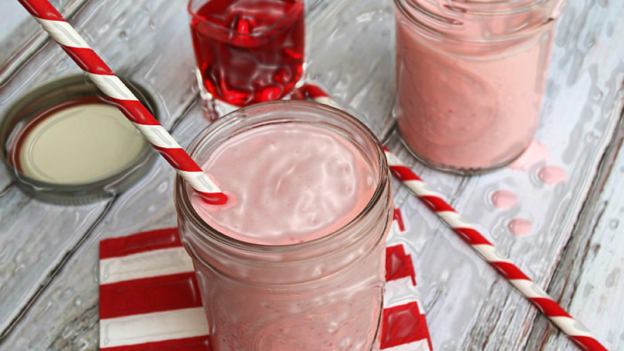 سموذي الفراولة 